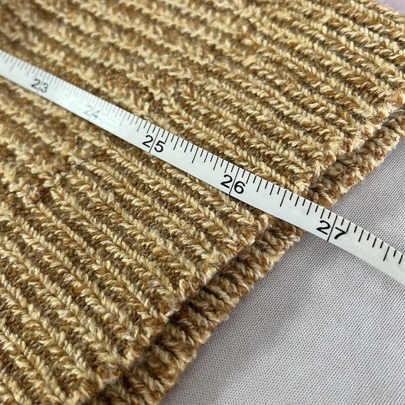 BP (Nordstroms) golden brown long sleeve sweater crewneck hip length small - Picture 10 of 10